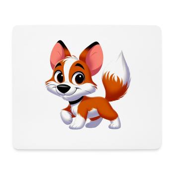 Fox Terrier 2 - Mouse Pad (horizontal) - white - Front