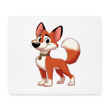 fox terrier 3 - Tapis de souris (format paysage) - blanc - Devant