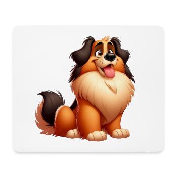 Leonberg - Mouse Pad (horizontal) - white - Front