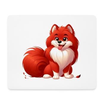Spitz 2 - Mousepad (Querformat) - Weiß - Vorne