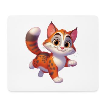 Kat 5 - Mousepad (Querformat) - Weiß - Vorne