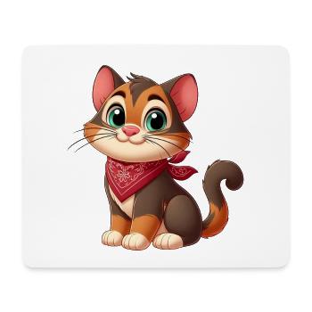 Shorthair - Mouse Pad (horizontal) - white - Front