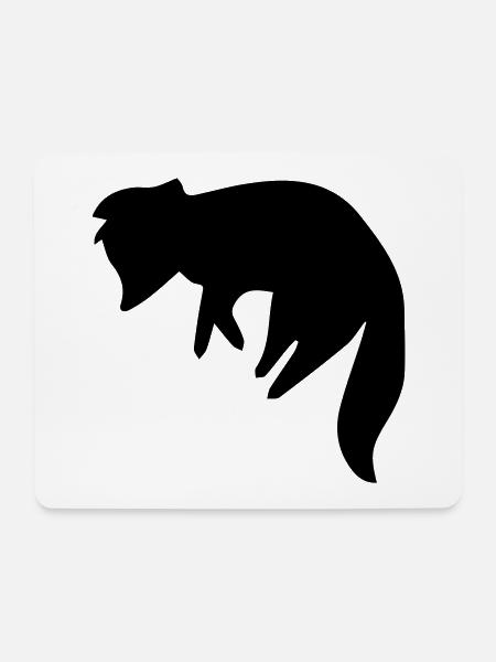 fuchs - Mousepad (Querformat) - Weiß