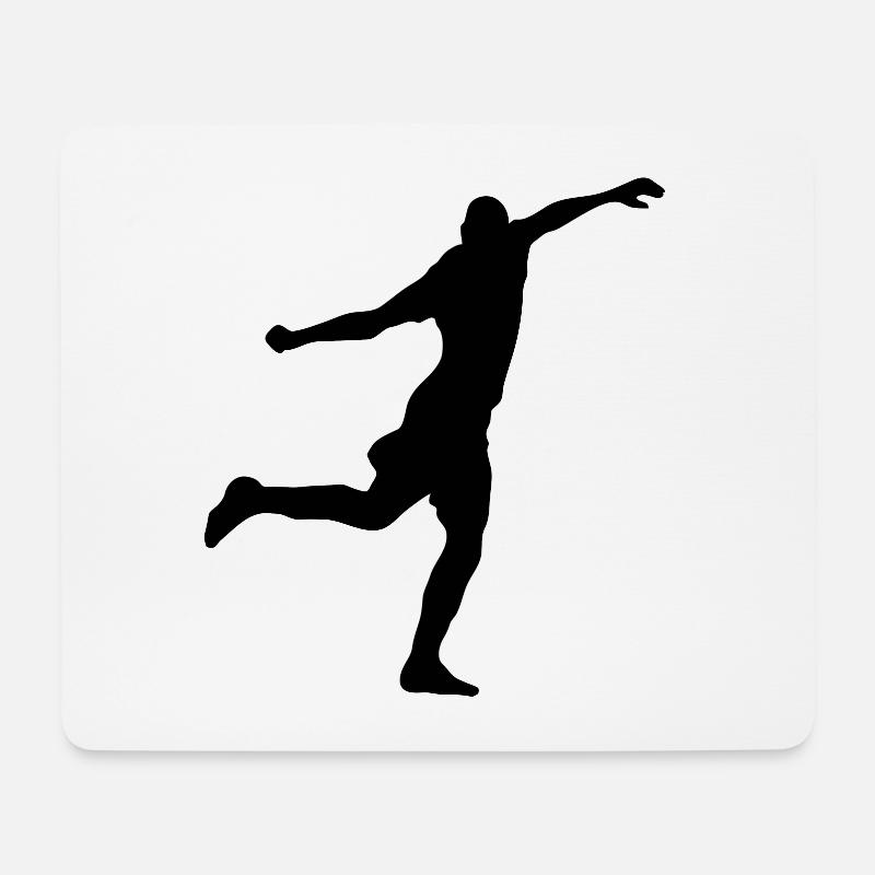 Guirassy Tor Fail Lustig Meme Fußball Geschenk - Mousepad (Querformat) - Weiß