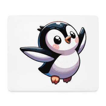 Flying PenguinLittle Penguin Penguin Lover - Mouse Pad (horizontal) - white - Front