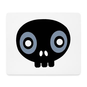 LALLU - Tapis de souris (format paysage) - blanc - Devant