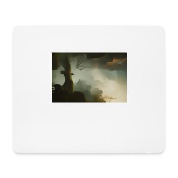Painting - Mouse Pad (horizontal) - white - Front