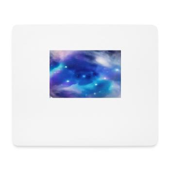 Galaxie - Mousepad (Querformat) - Weiß - Vorne