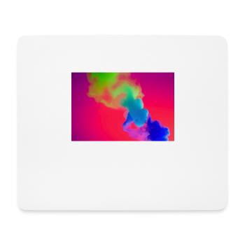 Regenbogen - Mousepad (Querformat) - Weiß - Vorne