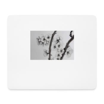 Cherry blossom - Mouse Pad (horizontal) - white - Front