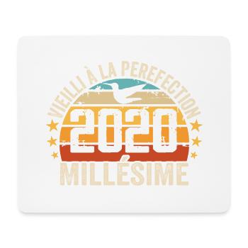 Jahrgang 2020 Retro Geburtstagsgeschenk 2020 - Mousepad (Querformat) - Weiß - Vorne