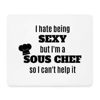 Chef Chef Sous Chef Chef Gastronomy - Mouse Pad (horizontal) - white - Front