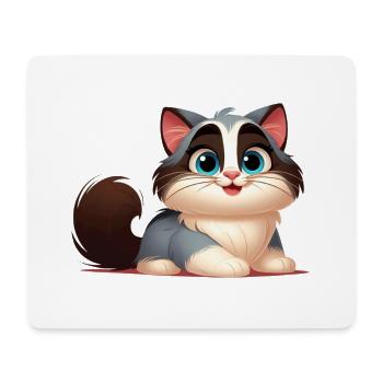 Ragdoll 2 - Mousepad (Querformat) - Weiß - Vorne