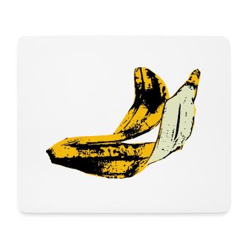 Banana Skin - Mouse Pad (horizontal) - white - Front