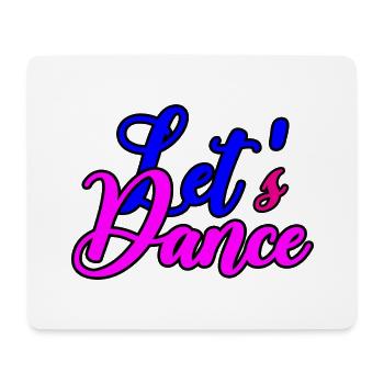 Motivation de danse joyeuse - Tapis de souris (format paysage) - blanc - Devant