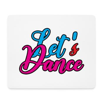 Cheerful dance design with color splendor - Mouse Pad (horizontal) - white - Front