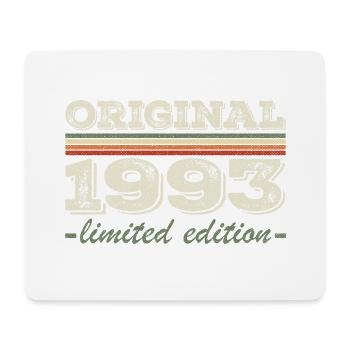Legend since 1993 Born 1993 Birthday 1993 - Mouse Pad (horizontal) - white - Front