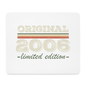 Legende seit 2006 Geboren 2006 Geburtstag 2006 - Mousepad (Querformat) - Weiß - Vorne