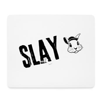 Erfolgsausstrahlung | Jugendwort - Mousepad (Querformat) - Weiß - Vorne