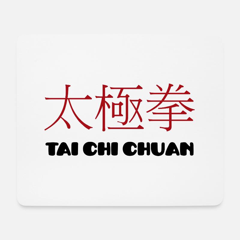 Tai Chi Chuan - Mouse Pad (horizontal) - white