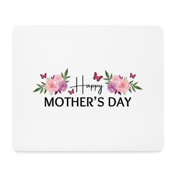 Happy Mother’s Day - Tapis de souris (format paysage) - blanc - Devant