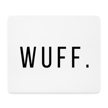 Quotes Wuff LSBTFRQ - Mousepad (Querformat) - Weiß - Vorne