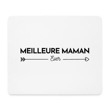 Meilleure Maman Ever - Tapis de souris (format paysage) - blanc - Devant