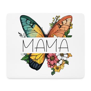 Mom Butterfly Flowers Best Mom Mother's Day - Mouse Pad (horizontal) - white - Front