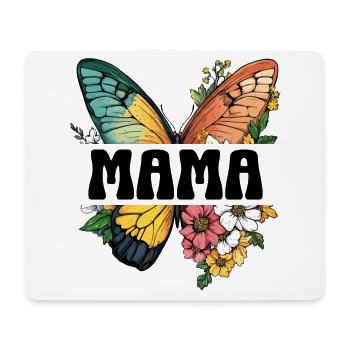 Mom Butterfly Flowers Best Mom Mother's Day - Mouse Pad (horizontal) - white - Front