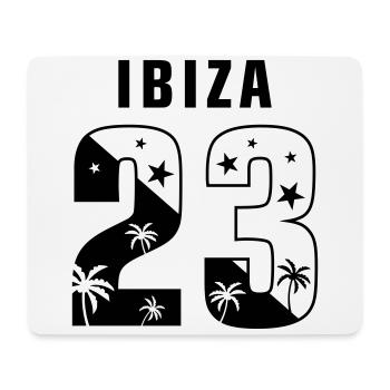 Ibiza 23 - Mouse Pad (horizontal) - white - Front