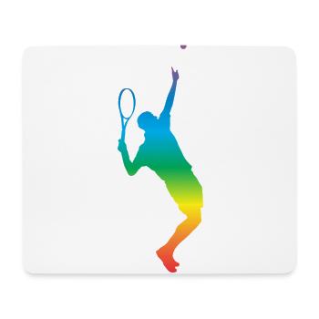 Tennis - Mousepad (Querformat) - Weiß - Vorne