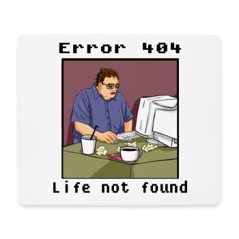 Funny Nerd Geek Computer Gamer Hacker Gift - Mouse Pad (horizontal) - white - Front