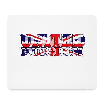 UK 5 G - Tapis de souris (format paysage) - blanc - Devant