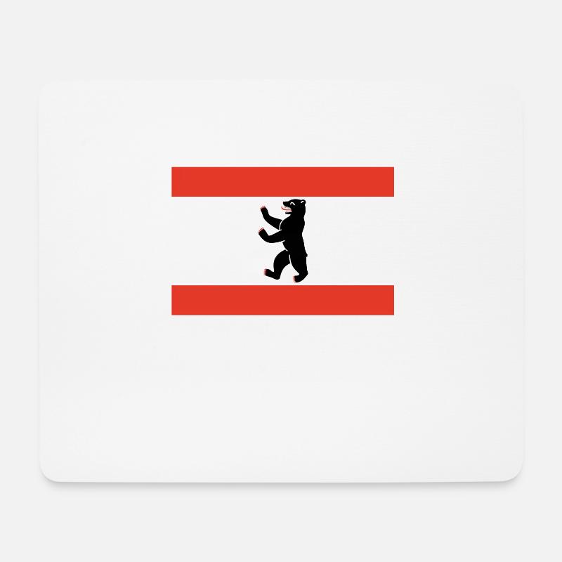 Berlin - Mousepad (Querformat) - Weiß