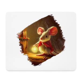Christmas Mouse - Mouse Pad (horizontal) - white - Front
