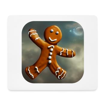 Christmas Gingerbread - Mouse Pad (horizontal) - white - Front