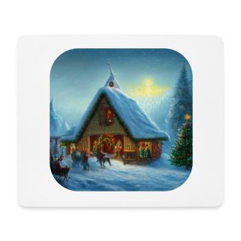 Christmas motif - Mouse Pad (horizontal) - white - Front