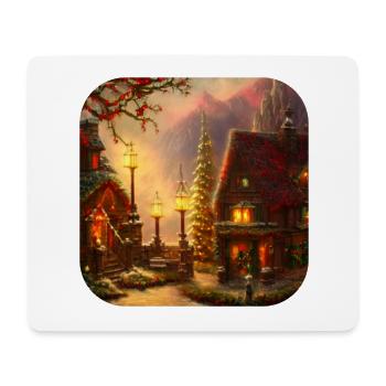 Christmas motif - Mouse Pad (horizontal) - white - Front