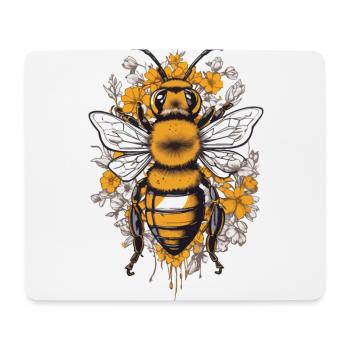 Hobby Beekeeper Bees Aesthetics Honey Love Design - Mouse Pad (horizontal) - white - Front