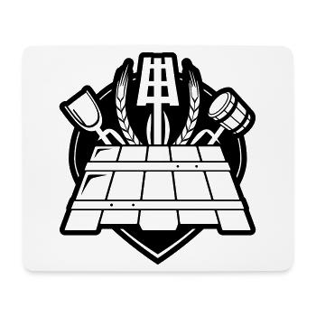 Bierbrauerei Zunft, Brauer Zunft, Bier - Mousepad (Querformat) - Weiß - Vorne