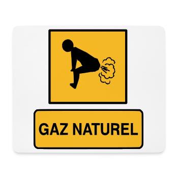 Erdgas - Mousepad (Querformat) - Weiß - Vorne