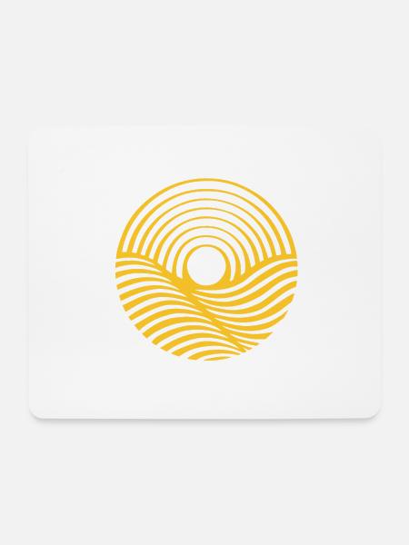 Costa del Sol (dunkel) - Mousepad (Querformat) - Weiß