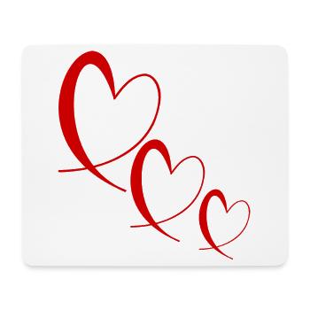 FROHER VATERTAG. PAPA. VATERTAG - Mousepad (Querformat) - Weiß - Vorne
