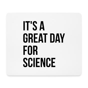 science - Tapis de souris (format paysage) - blanc - Devant