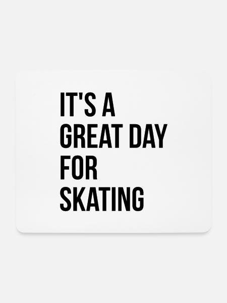 Skateboard Skateboard Skateboard - Mousepad (Querformat) - Weiß