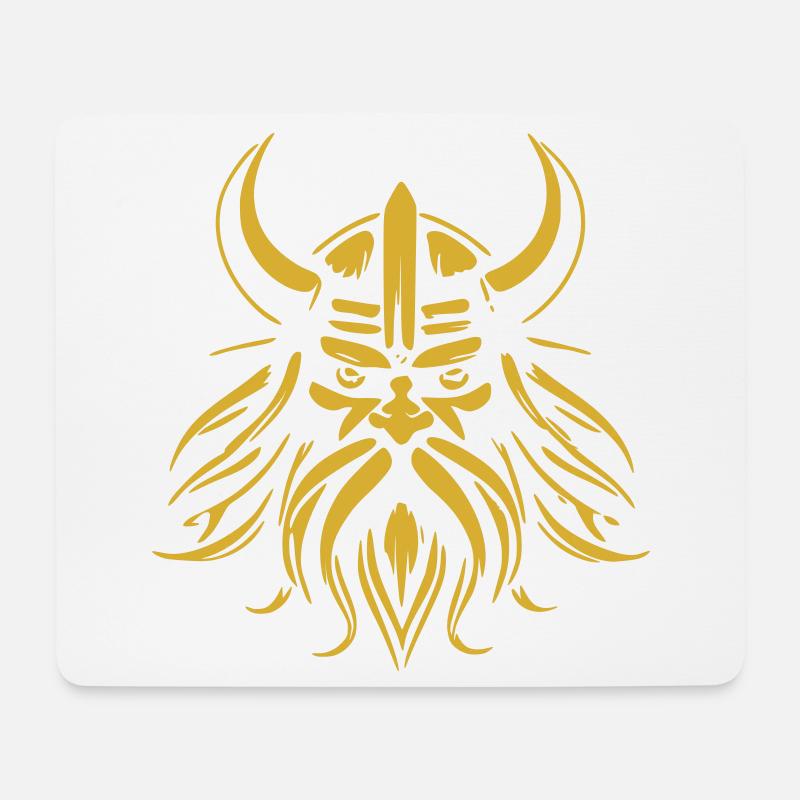 viking - Tapis de souris (format paysage) - blanc