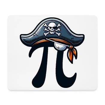 Pirate Pi Day Pirate Motif Math Fans Teacher - Mouse Pad (horizontal) - white - Front