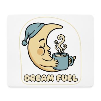 Mondtraum Kaffeezauber - Mousepad (Querformat) - Weiß - Vorne