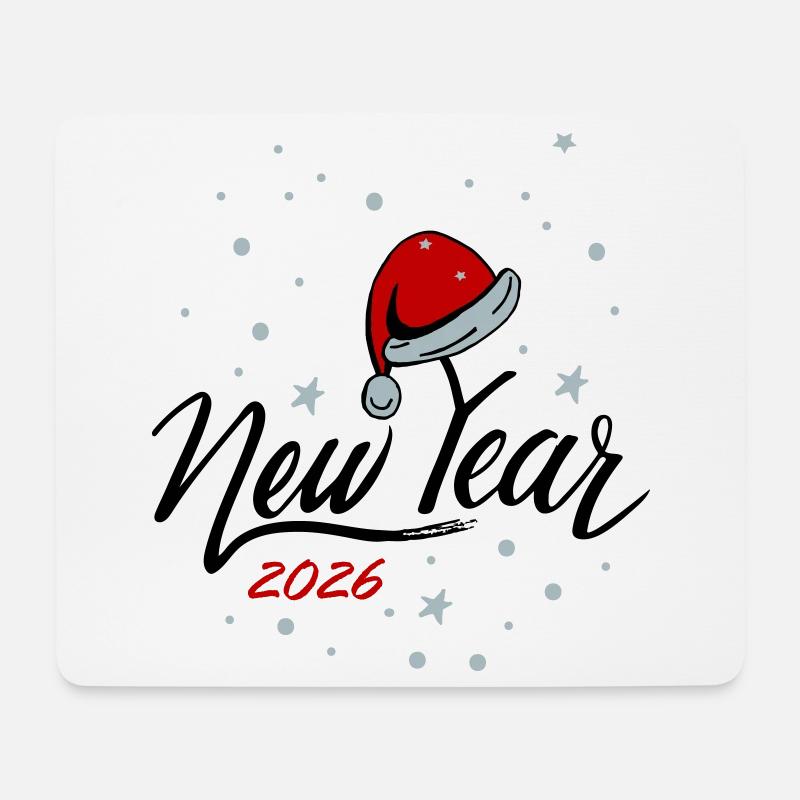 New Year 2026 - Mouse Pad (horizontal) - white