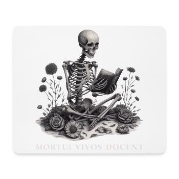 Forensic Medicine Saying Pathologist Mortui Vivos Docent - Mouse Pad (horizontal) - white - Front
